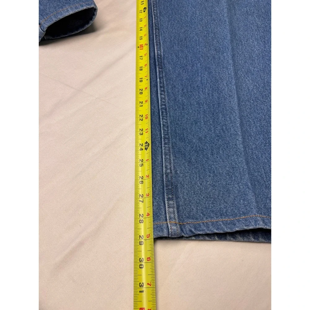 Lot of 2 LL Bean Natural Fit Mens Jeans  38x29 Denim Straight Leg 100% Cotton - Picture 13 of 15